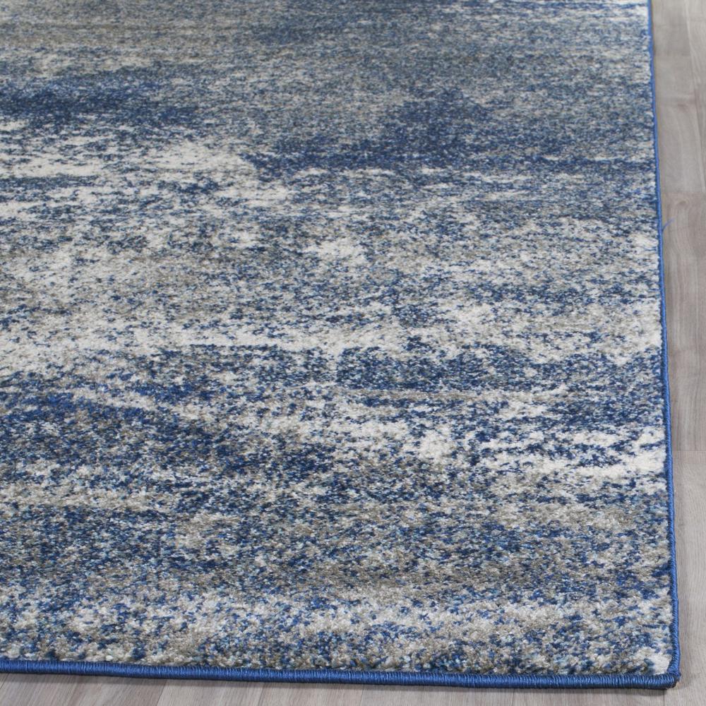 EVOKE, NAVY / IVORY, 10' X 14', Area Rug, EVK272A-10. Picture 1