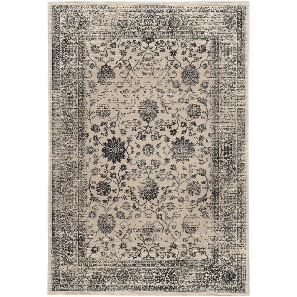 EVOKE, BEIGE / BLUE, 5'-1" X 7'-6", Area Rug, EVK510C-5. Picture 1