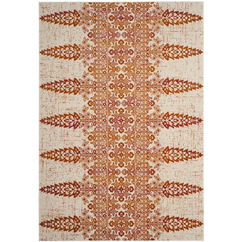 EVOKE, IVORY / GOLD, 5'-1" X 7'-6", Area Rug, EVK521R-5. Picture 1