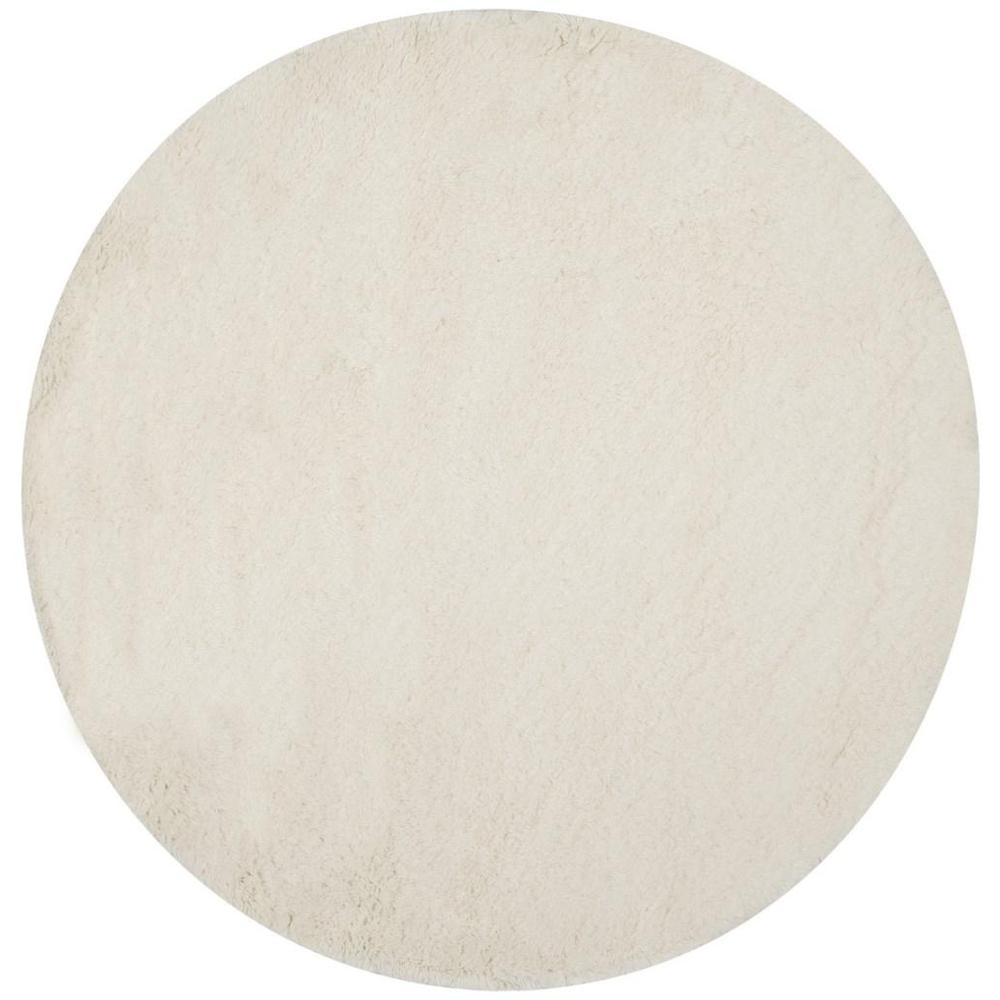 FLOKATI, IVORY, 6' X 6' Round, Area Rug. Picture 1