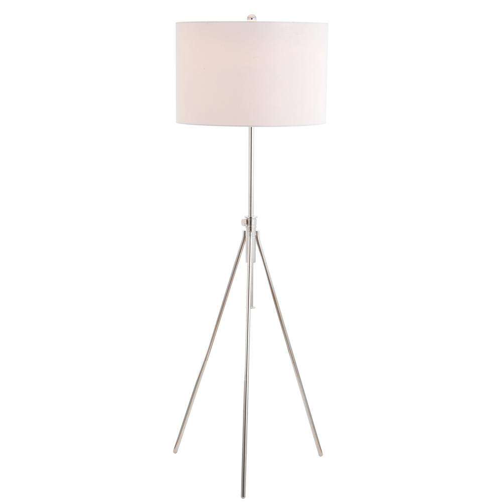 Cipriana Floor Lamp, Nickel. Picture 4