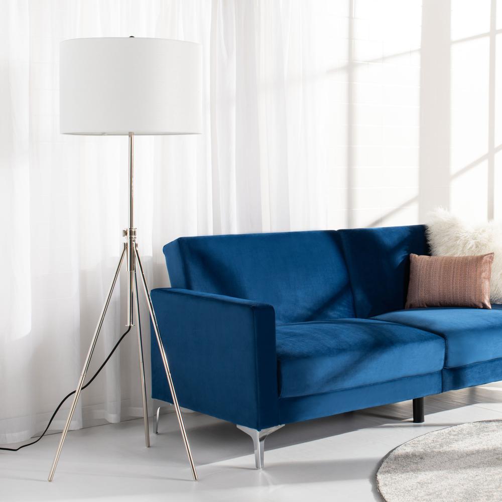 Cipriana Floor Lamp, Nickel. Picture 5