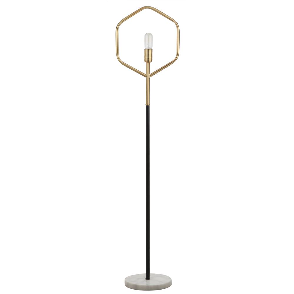 Mave Floor Lamp, Gold/Black. Picture 3