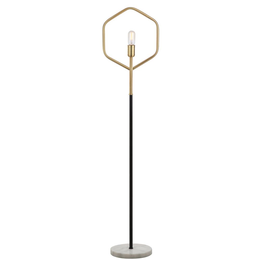 Mave Floor Lamp, Gold/Black. Picture 5