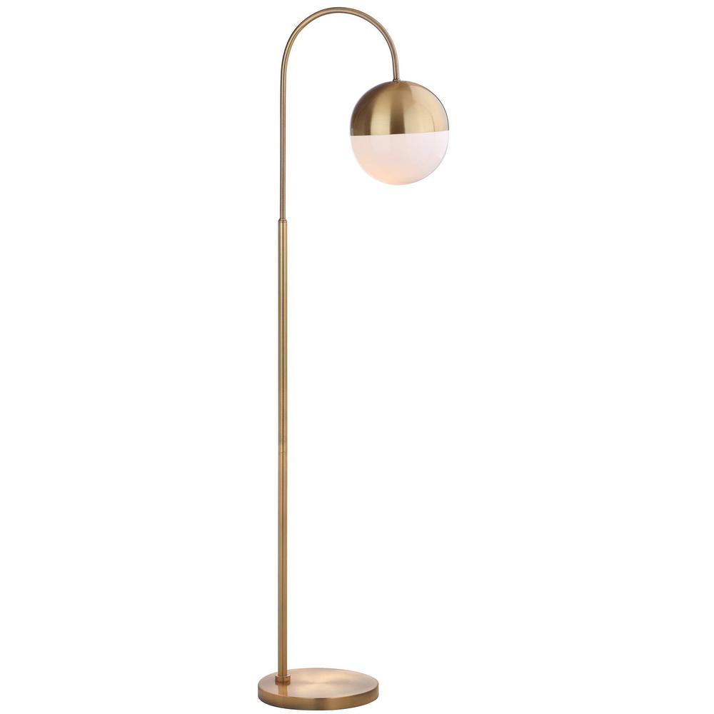Jonas 55.5-Inch H Floor Lamp, Brass Gold. Picture 5