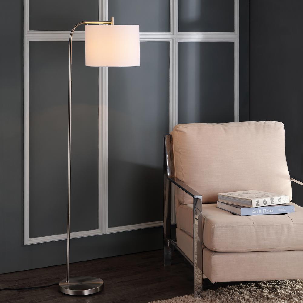 Rafin Floor Lamp, Nickel. Picture 3