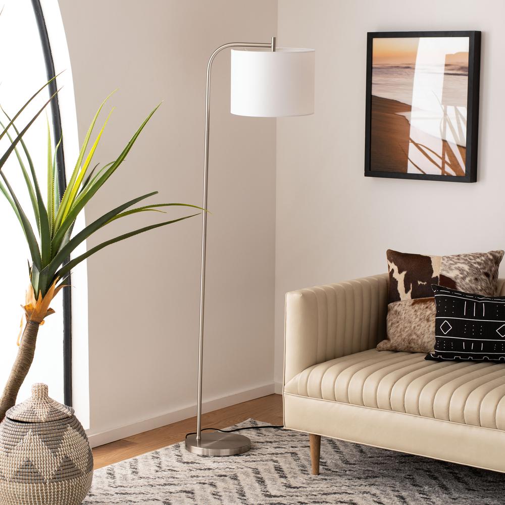 Rafin Floor Lamp, Nickel. Picture 5