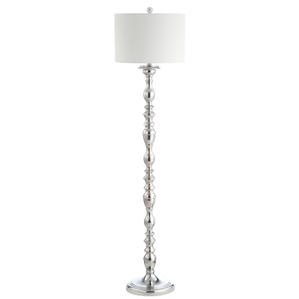 Wilhelmina Floor Lamp, Chrome. Picture 2