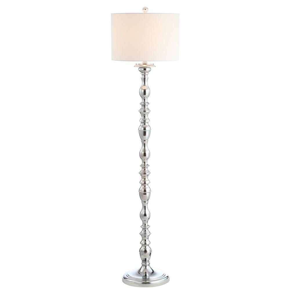 Wilhelmina Floor Lamp, Chrome. Picture 4