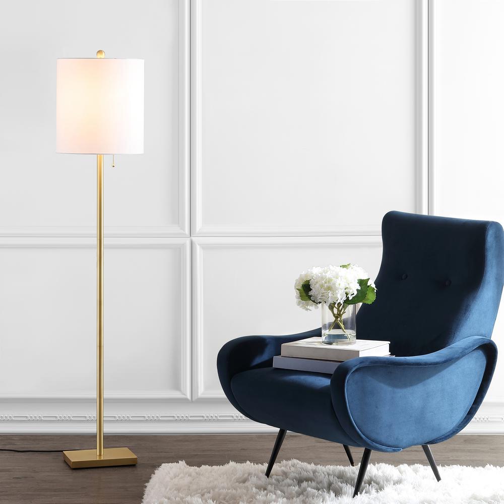 Octavius Floor Lamp, Brass Gold. Picture 3