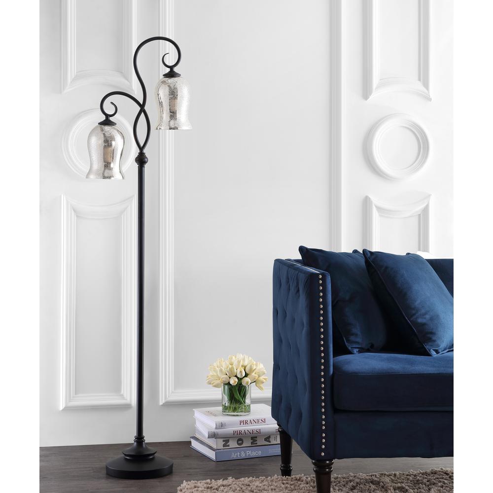 Claudia Floor Lamp, Black. Picture 1