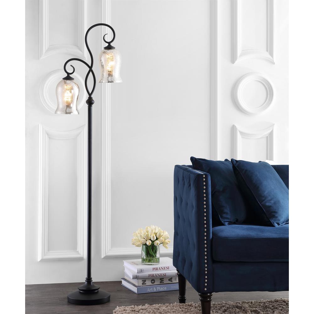 Claudia Floor Lamp, Black. Picture 3