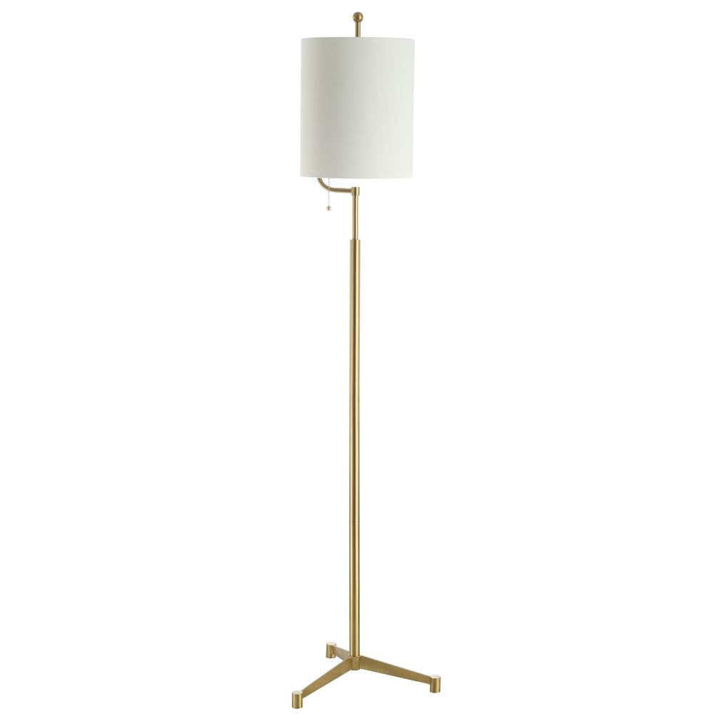 Ezekiel Floor Lamp, Brass Gold. Picture 2
