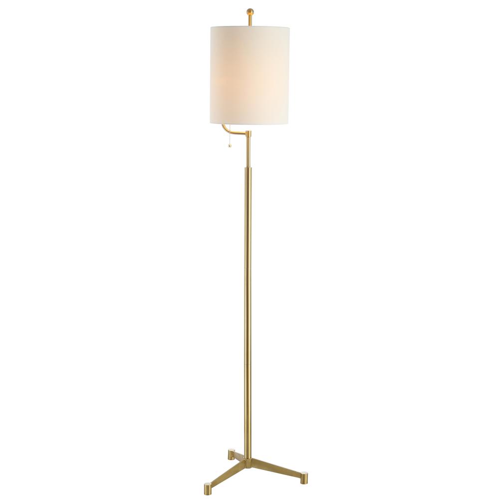 Ezekiel Floor Lamp, Brass Gold. Picture 4