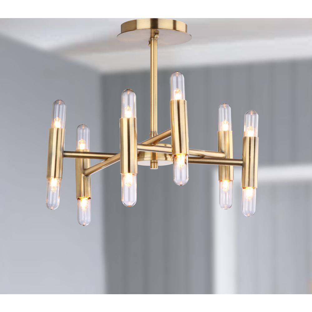 Fidelma Flush Mount, Gold. Picture 3
