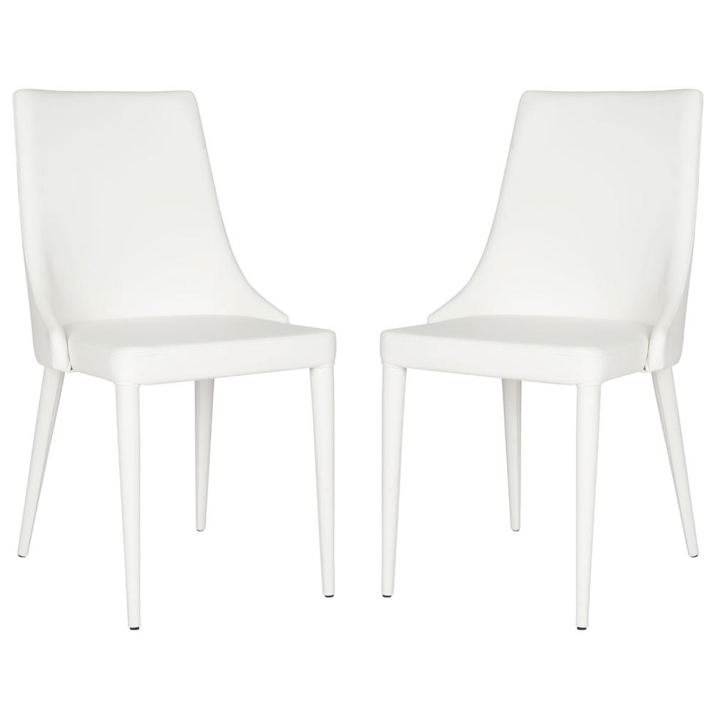 SUMMERSET 19''H LEATHER SIDE CHAIR, FOX2014A-SET2. Picture 1