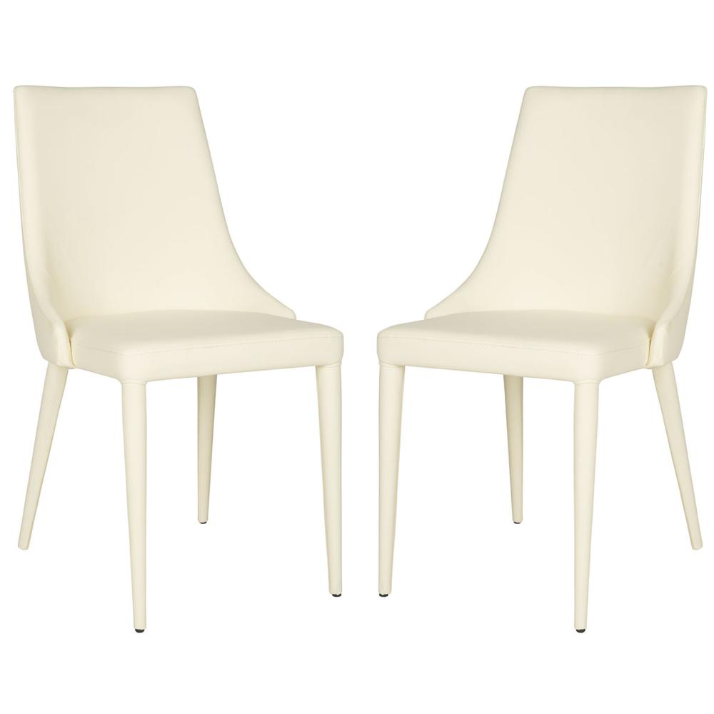 SUMMERSET 19''H LEATHER SIDE CHAIR, FOX2014C-SET2. Picture 1