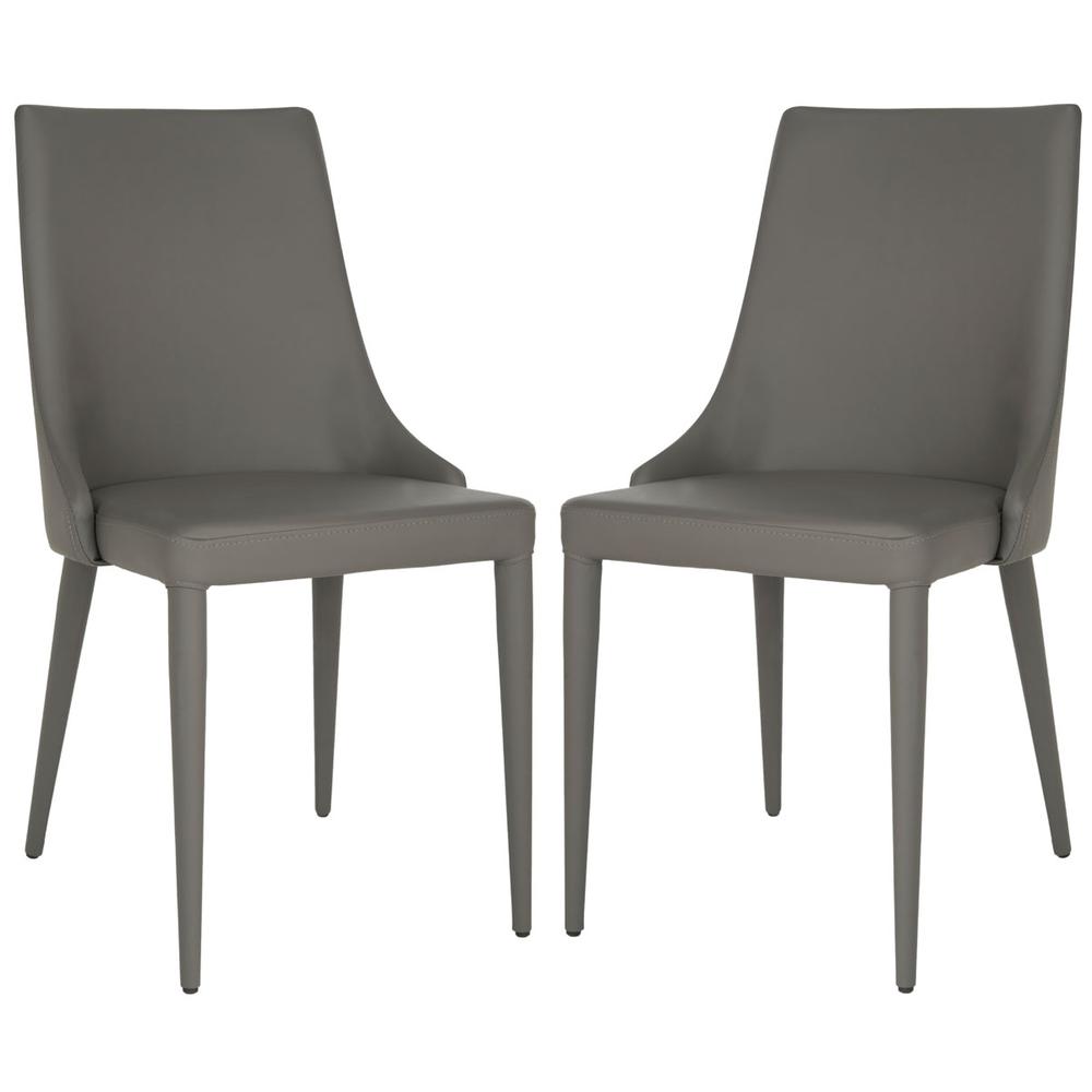 SUMMERSET 19''H LEATHER SIDE CHAIR, FOX2014H-SET2. Picture 1