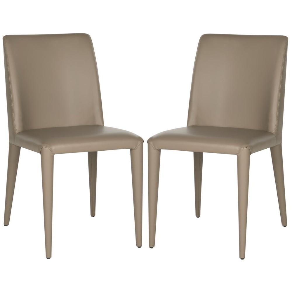 GARRETSON 18'' LEATHER SIDE CHAIR, FOX2019E-SET2. Picture 1