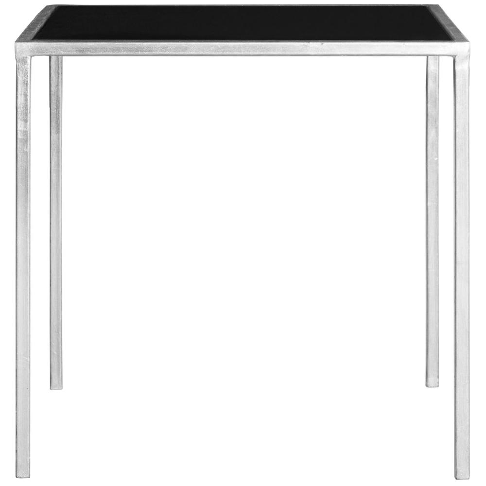 KILEY SILVER LEAF ACCENT TABLE. Picture 1