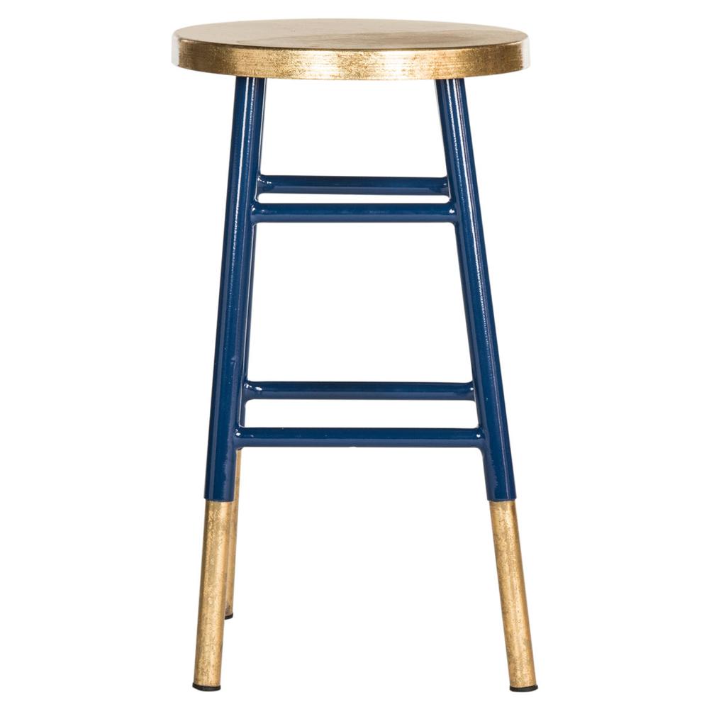EMERY DIPPED GOLD LEAF COUNTER STOOL, FOX3231A. Picture 1
