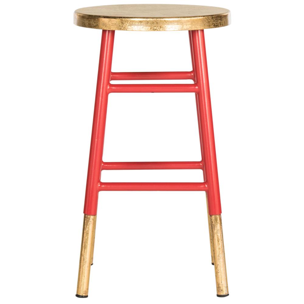 EMERY DIPPED GOLD LEAF COUNTER STOOL, FOX3231B. Picture 1