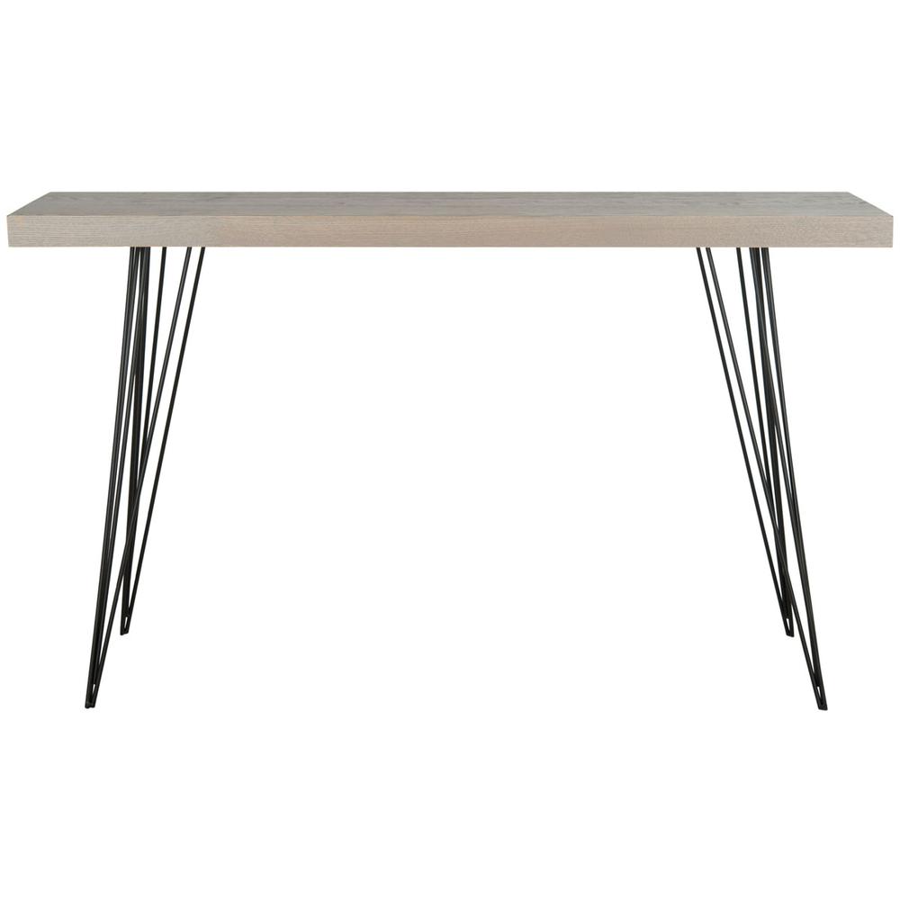 WOLCOTT RETRO MID CENTURY LACQUER CONSOLE, FOX4208B. Picture 1