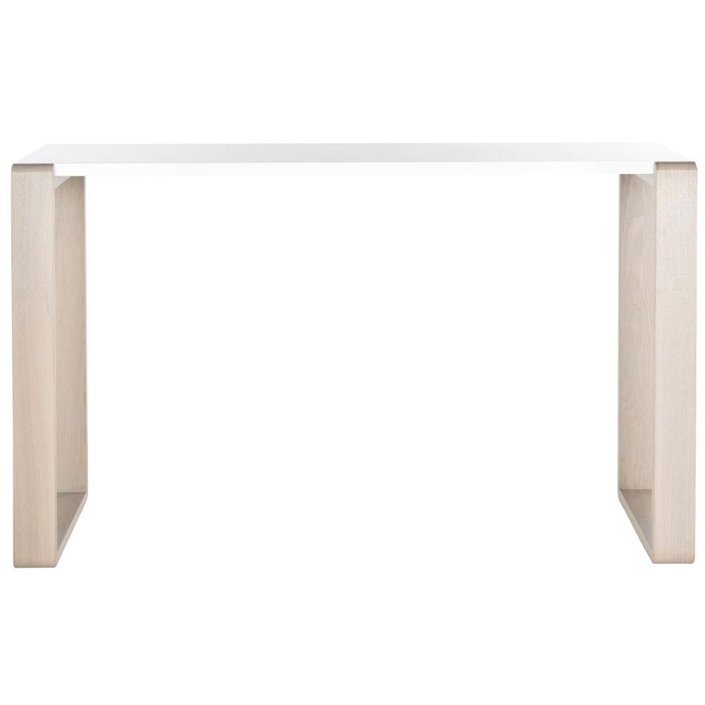 BARTHOLOMEW MID CENTURY SCANDINAVIAN LACQUER CONSOLE TABLE, FOX4209B. Picture 1