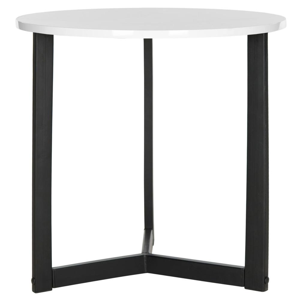 LEONARD MID CENTURY MODERN WOOD END TABLE, FOX4213B. Picture 1