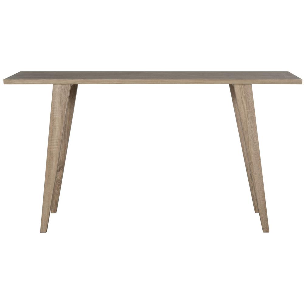 MANNY RETRO MID CENTURY WOOD CONSOLE. Picture 1