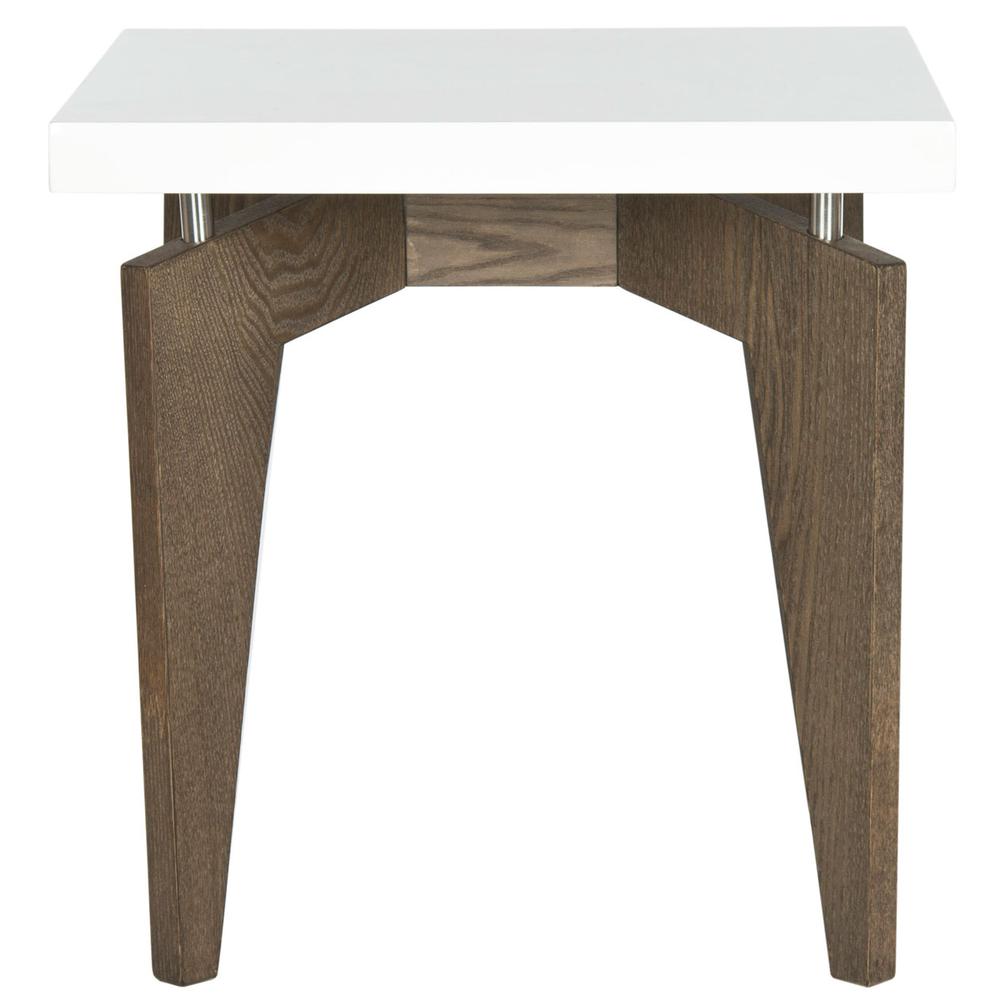 JOSEF RETRO LACQUER FLOATING TOP LACQUER END TABLE, FOX4224A. Picture 1