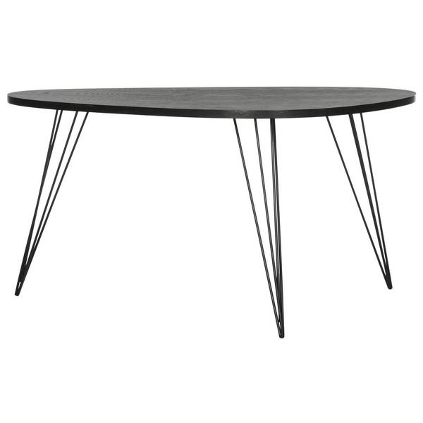 ROCCO RETRO MID CENTURY WOOD COFFEE TABLE, FOX4249B. Picture 1