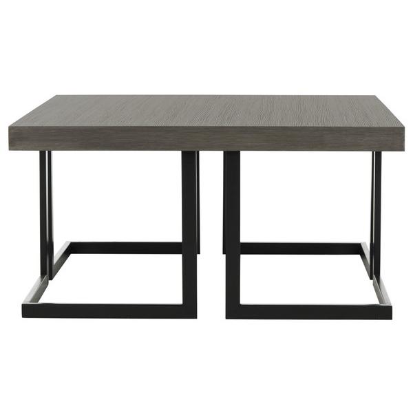 AMALYA MODERN MID CENTURY WOOD COFFEE TABLE. Picture 1