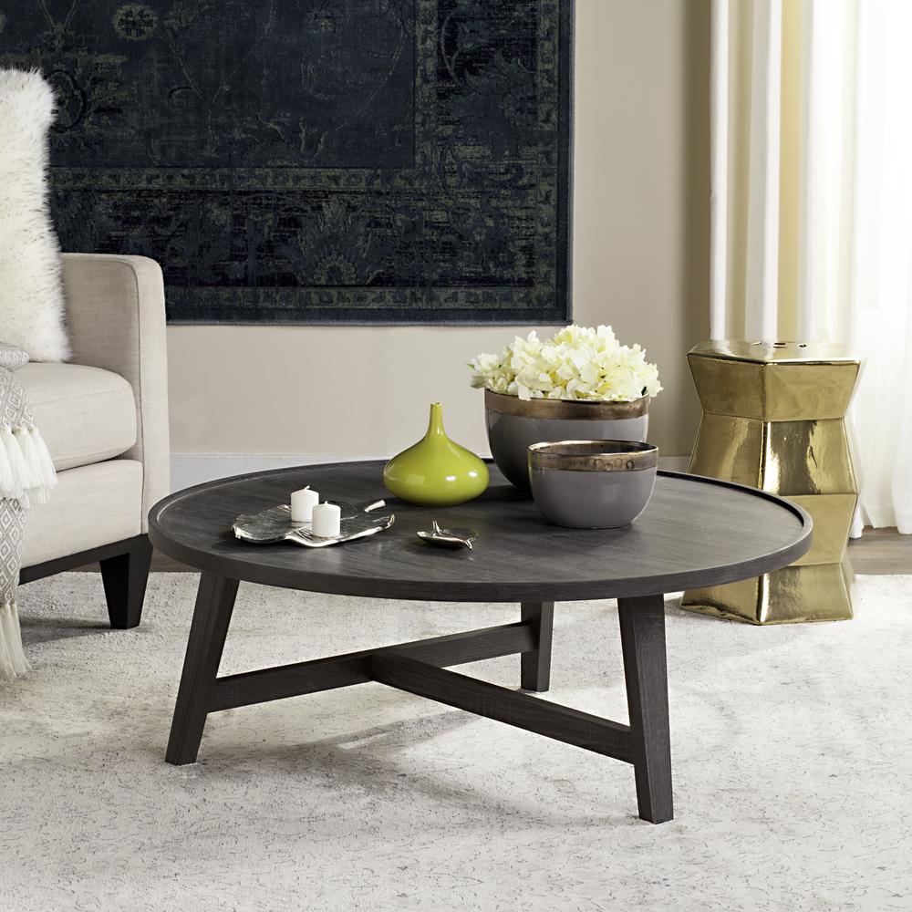 MALONE RETRO MID CENTURY WOOD COFFEE TABLE, FOX4257B. Picture 5