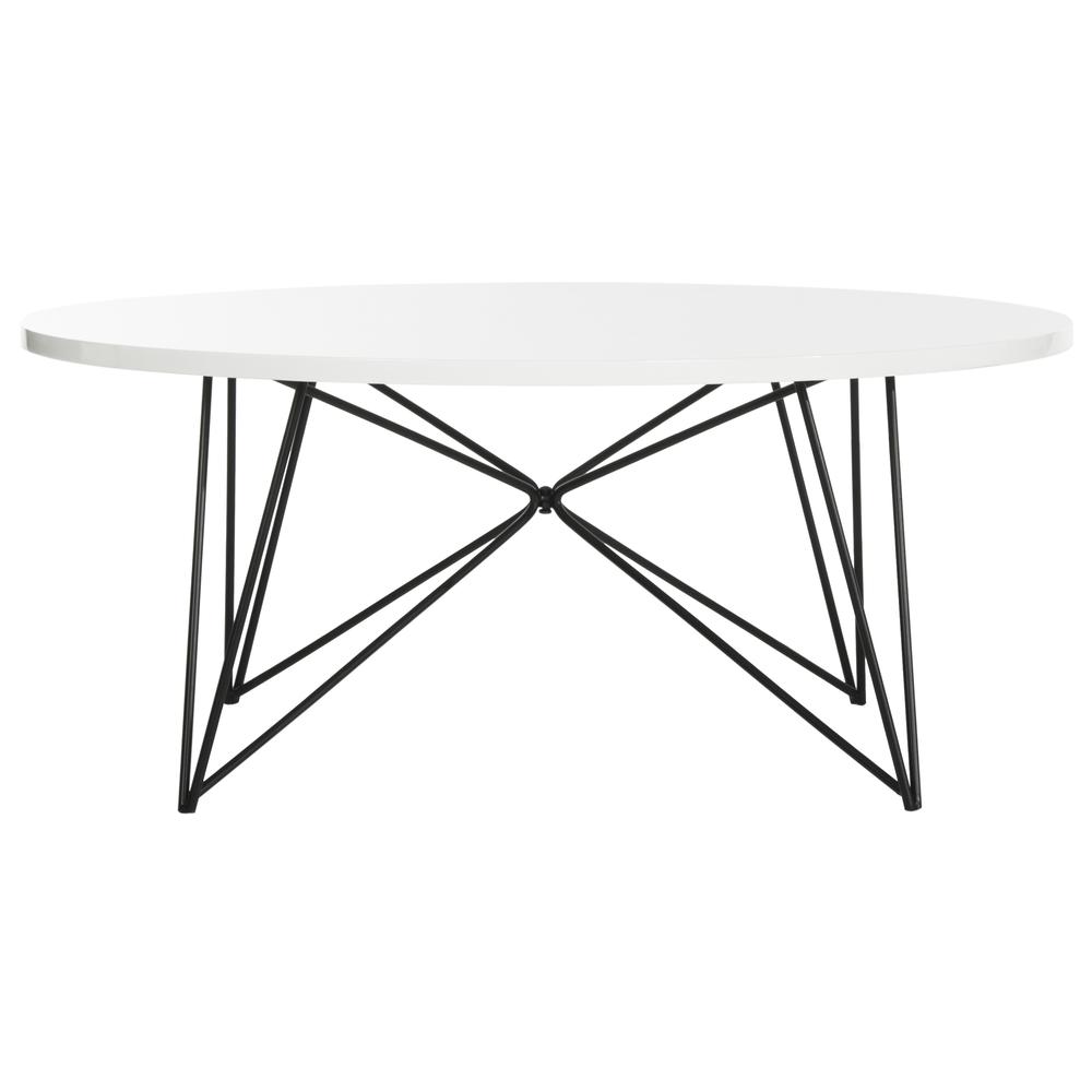 MARIS RETRO MID CENTURY LACQUER COFFEE TABLE. Picture 1
