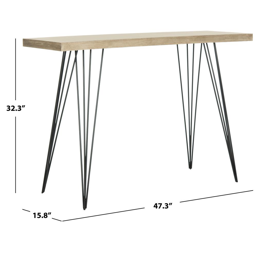 ETRO RETRO MID CENTURY WOOD CONSOLE. Picture 3