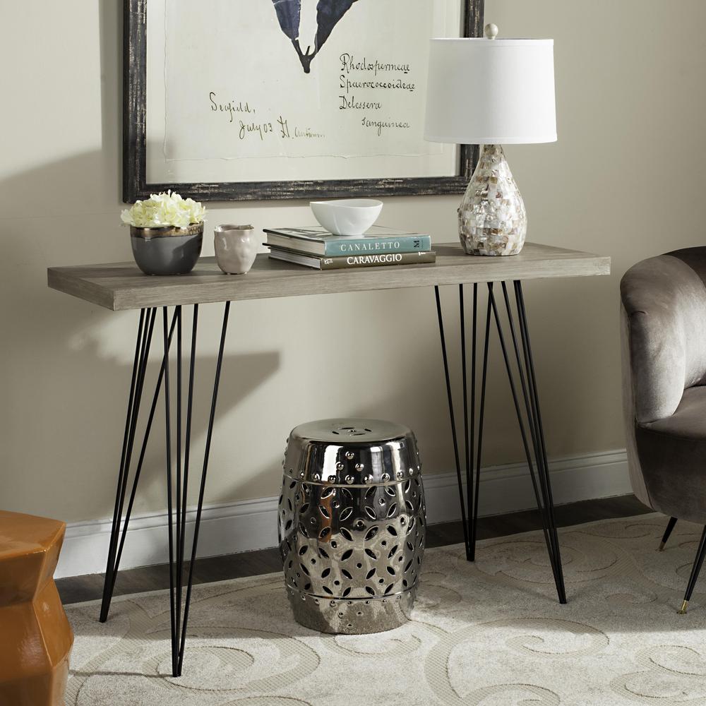 ETRO RETRO MID CENTURY WOOD CONSOLE. Picture 5