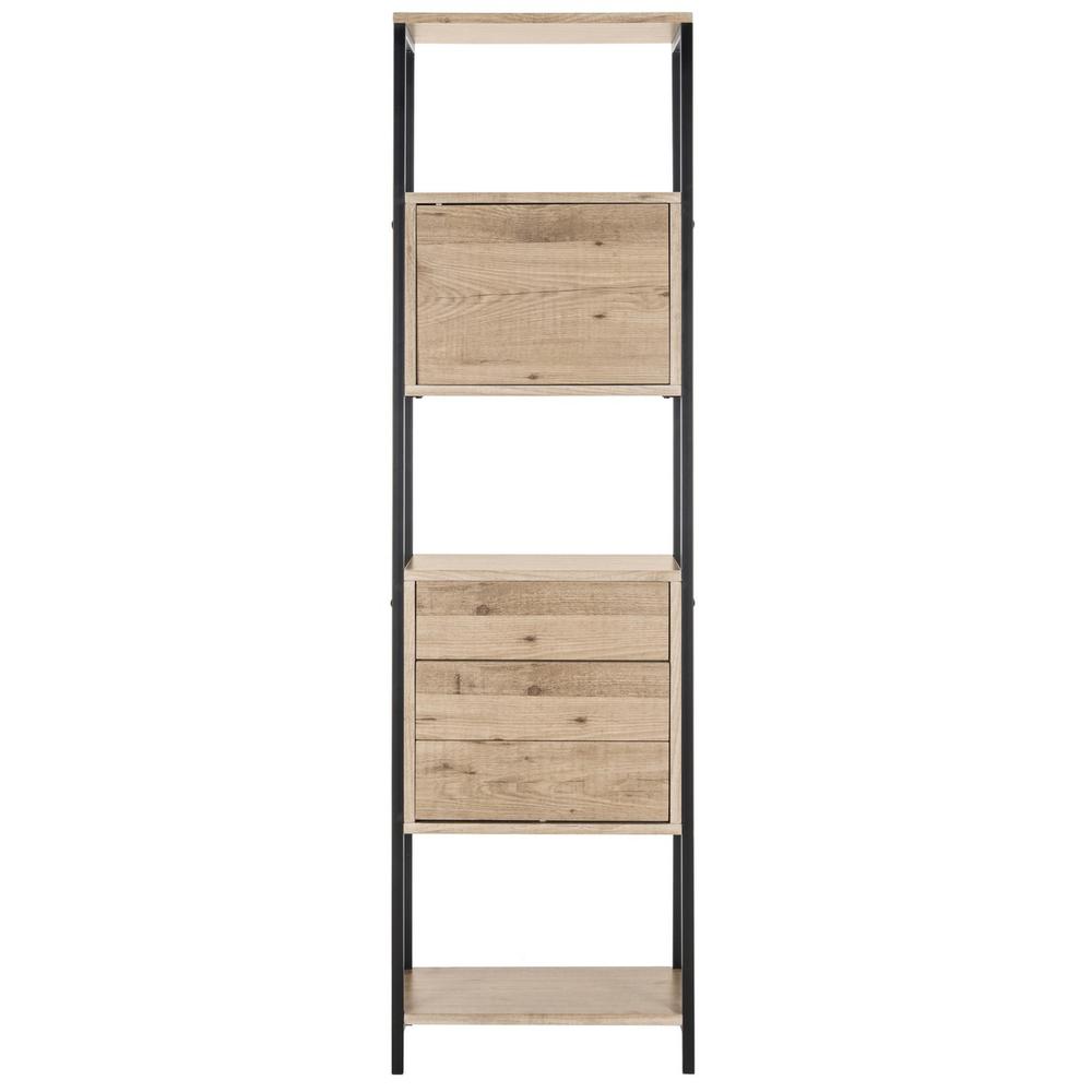 GABRIELLE RETRO MID CENTURY WOOD ETAGERE. Picture 1