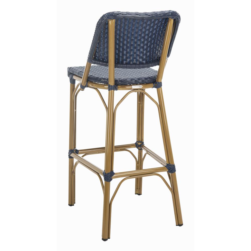 Deltana Bar Stool Navy (Indoor/Outdoor), Navy. Picture 3