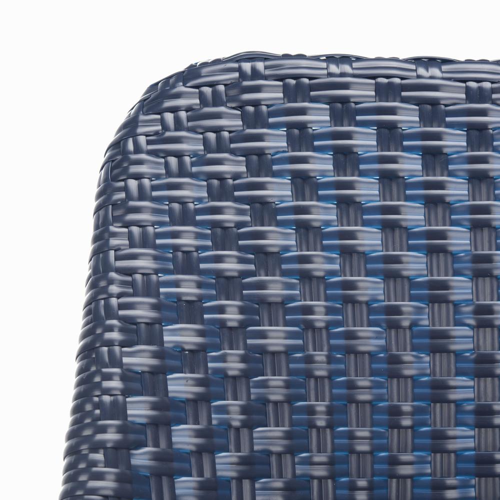 Deltana Bar Stool Navy (Indoor/Outdoor), Navy. Picture 4