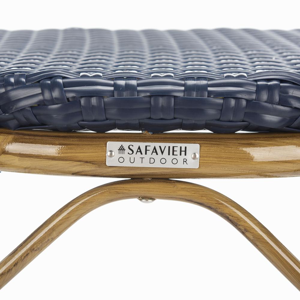 Deltana Bar Stool Navy (Indoor/Outdoor), Navy. Picture 5