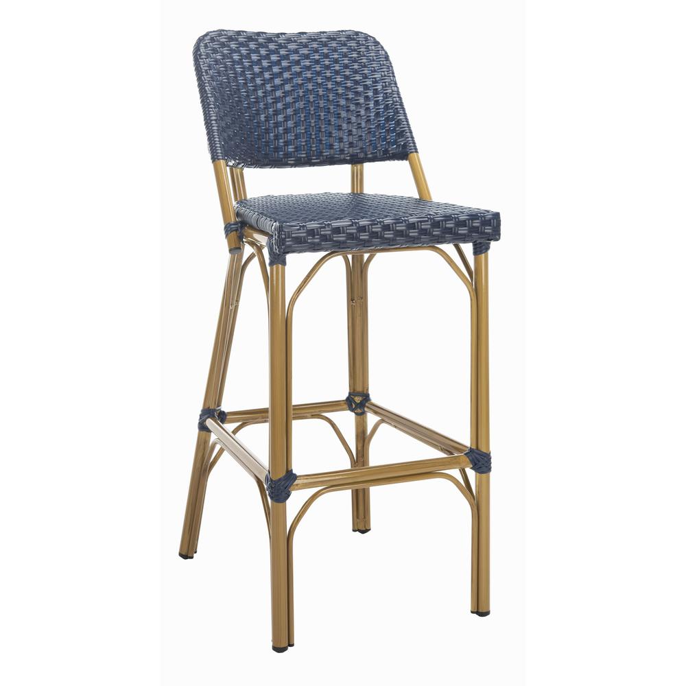 Deltana Bar Stool Navy (Indoor/Outdoor), Navy. Picture 9
