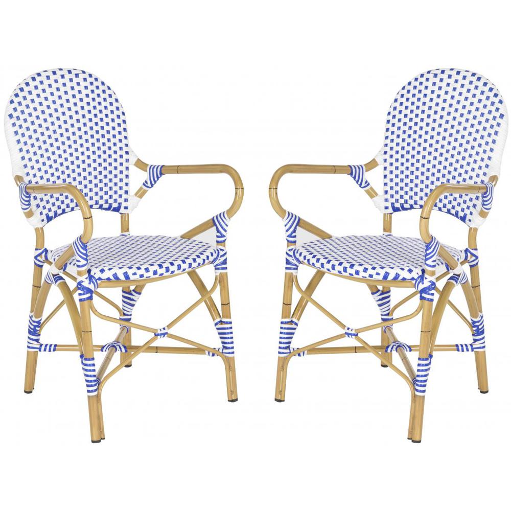 Hooper Indoor-Outdoor Stacking Arm Chair. Picture 1