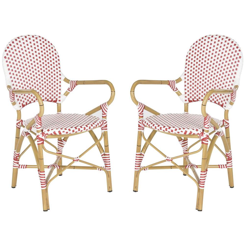 Hooper Indoor-Outdoor Stacking Arm Chair. Picture 1