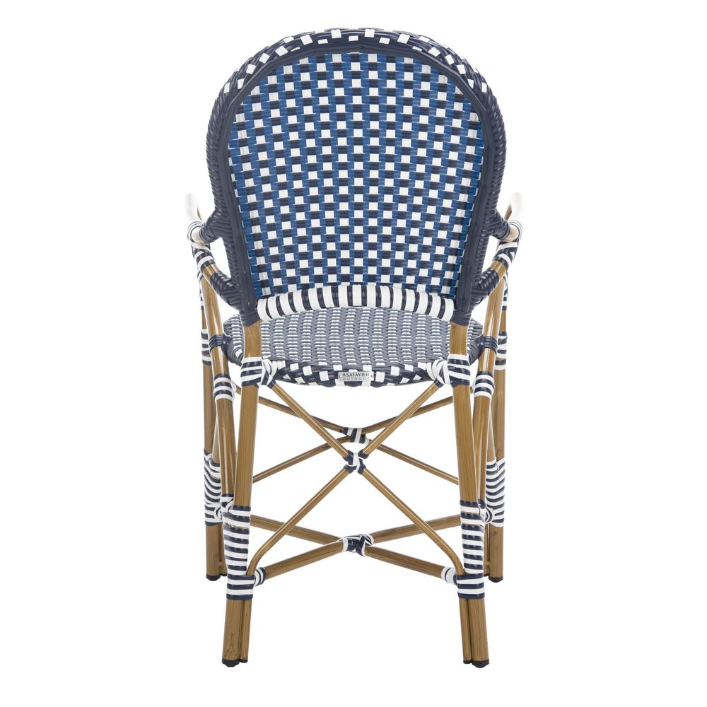 Hooper Indoor-Outdoor Stacking Arm Chair. Picture 2
