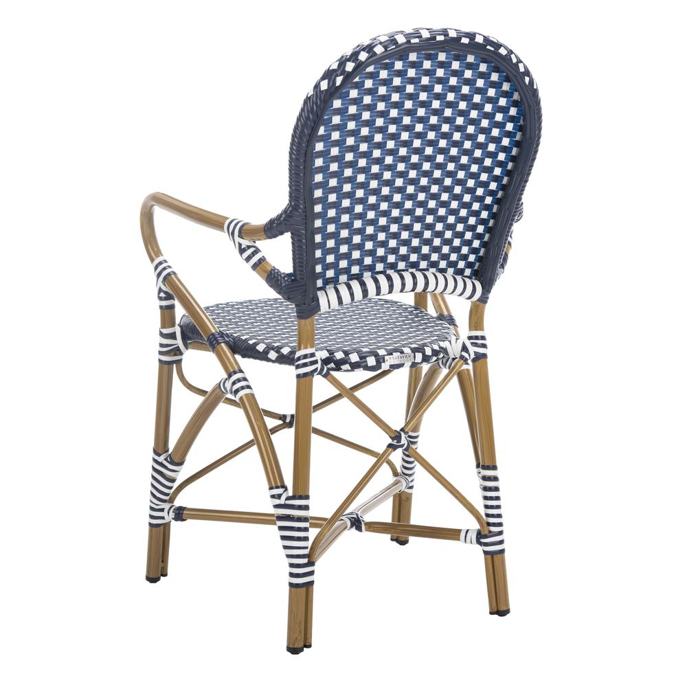 Hooper Indoor-Outdoor Stacking Arm Chair. Picture 3