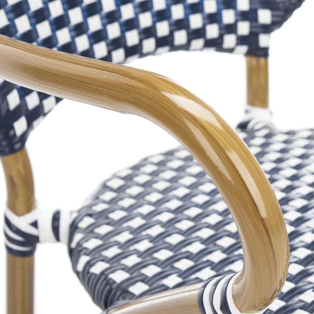 Hooper Indoor-Outdoor Stacking Arm Chair. Picture 6