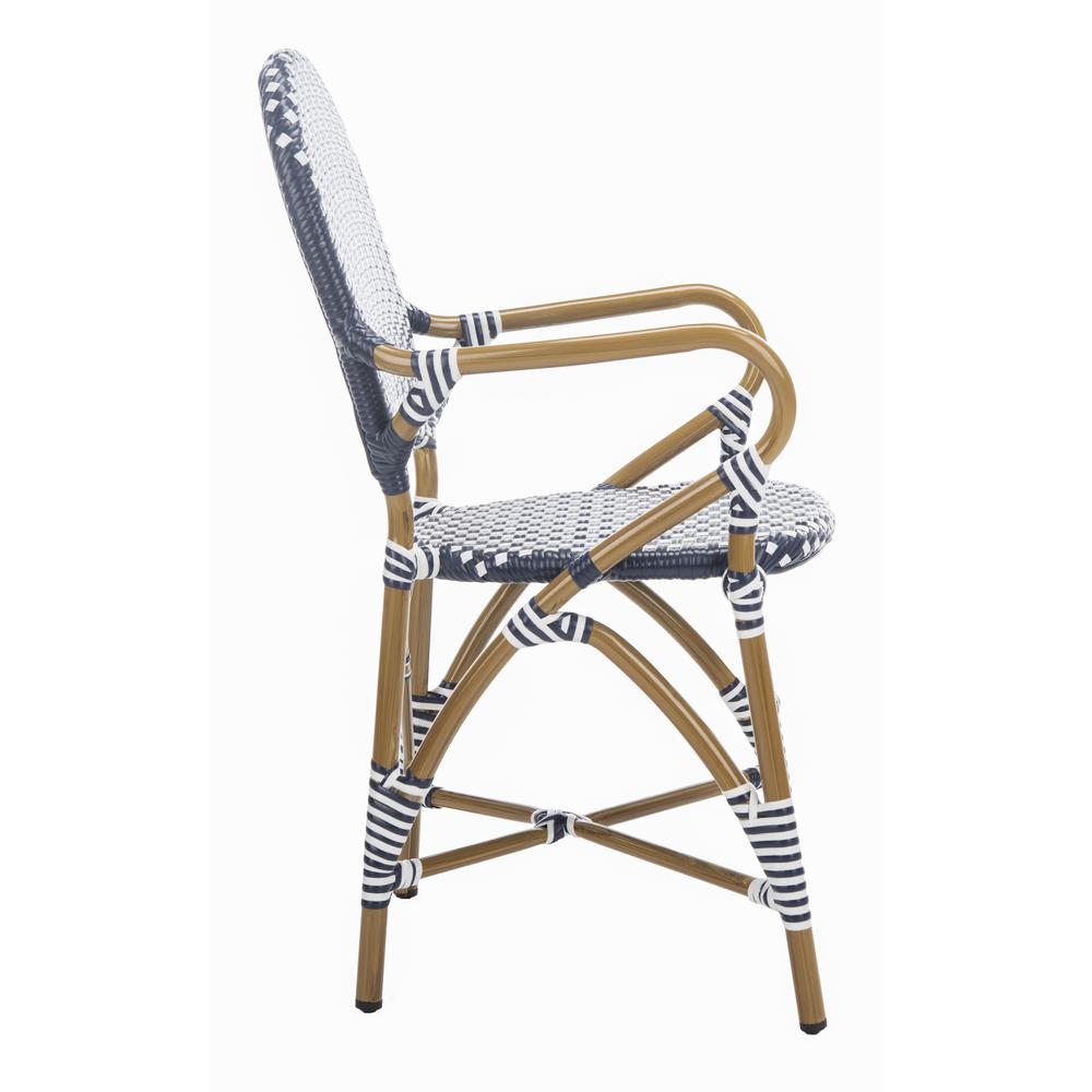 Hooper Indoor-Outdoor Stacking Arm Chair. Picture 11