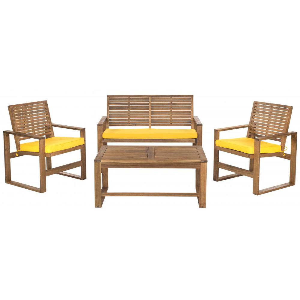 Ozark 4 Pc Outdoor Living Set. Picture 1