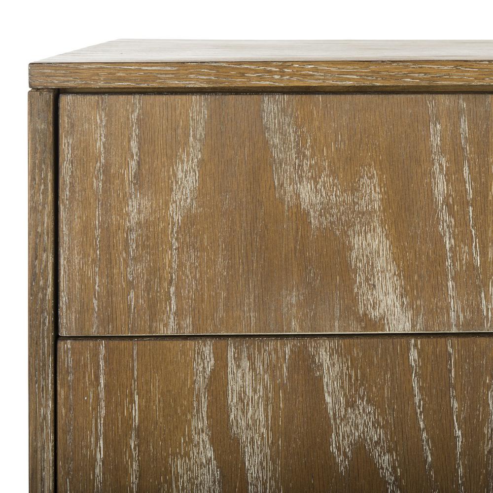 LORNA 3 DRAWER CONTEMPORARY NIGHT STAND, FOX6232D. Picture 3